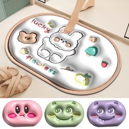 Carpet Visual Three dimensional Rug Non slip Bathroom Mat Living Room Children Bedroom 3D Cute Cartoon Kawaii Decor 230828