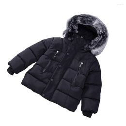 Down Coat EASY BIG Winter Warm Hooded Children Jacket For Girls Unisex Parkas Boys CC0111