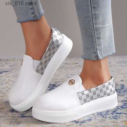 Weiße Kleiderplattform Sneakers Frau vulkanisieren Schuhe Femme Tenis Con Plataforma Tennis Feminino für Frauen 2023 Zapatos mu d484