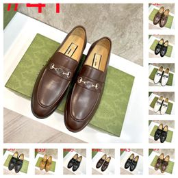 Высококачественная оригинальная 1: 1 дизайнерская мужская обувь топ кожаная роскошная одежда для роскошных туфель мужская мода заостренная пальца на нога