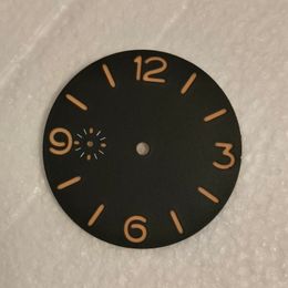 Other Watches No sterility black Watch dial Watch accessories diameter 39mm sand dial Thickness 0.8mm Suitable for 6497 3600 movement 230829