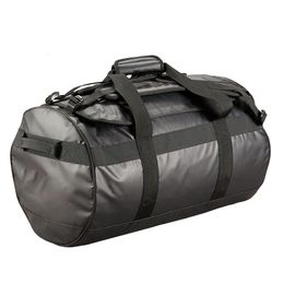 Duffel Torbalar 50L90L Suya Dayanıklı Sırt Çantası Duffle Heavy Hizmet Çantası Salon Sporları İçin Kayışlar