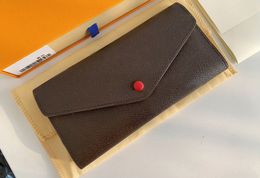 Designer wallets luxury josephine purse clutch bags Highs quality flower letter coin purses men women plaid card holder with Original box dust bag