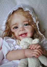 Dolls NPK 22inch Rare Limited Sold Out Edtion Reborn Doll Kit Yannik with COA and Body Sweet Baby Original Certificate included 230829