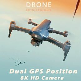 Intelligent Dual GPS Real-time Position Drone With 360°Install Obstacle Avoidance, 8K Camera, 50X Zoom, EIS Self-stabilizing Gimbal, Low Noise Brushless Motor