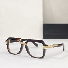 Vintage Eyeglasses Tortoise/Gold Square Optical Frame Full Rim Square Shape Frames Men Fashion Sunglasses Frames with Box