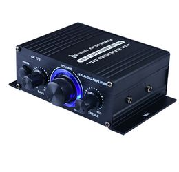 AK170 400W HIFI Power audio amplifiers for cars Home Theatre Digital Power amplyfire audio Speaker Treble Bass Control FM USB SD