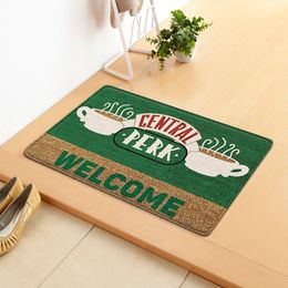 Carpet Welcome Letter Languages Bathroom Entrance Door Mat Interior Nonslip Kitchen Home Decoration 230828