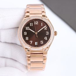 Diamond Watch Mens Designer Watches Automatic Mechanical 40MM Sapphire Waterproof Women Wristwatches Montre De Luxe