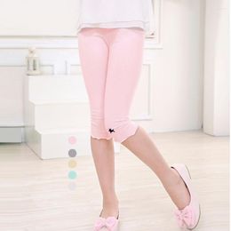 Trousers SheeCute Girls Candy Color Knee Length Leggings 3-9y SCH320