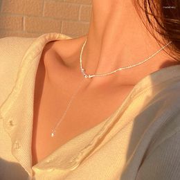 Chains Sky Star Necklace Women's Silver Ifashion Collarbone Chain Female Simple Temperament Neck