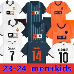 23 24 soccer jerseys CAVANI GUEDES GAMEIRO HUGO .G camisetas de futbol Gaya 2023 Rivero C.SOLER Cheryshev M.Gomez men kids kit football shirts