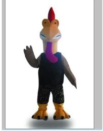 2024 big tall Turkey Mascot Costume Adult Halloween Birthday party cartoon Apparel