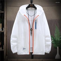 Men's Jackets 2023 Men Clothing Techwear Streetwear Harajuku Jacket For Style Sun Protection Clothes Korean Fashion Ultra-Thin