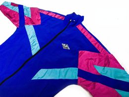 Mens Jackets Japanese Vintage Patchwork Sports Jacket Men Oversized Y2k Zip Up Retro Windbreaker Streetwear Unisex Lightweight Coat 230829