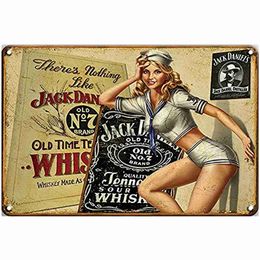 Metal Painting Bar Vintage Decor Signs Retro Metal Signs Man Cave Decor Vintage Room Decor Signs Outdoor Wall Plaques Garage Retro Funny Signs x0829