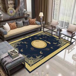 Carpets Neoic Chinese Luxury Living Room Decoration Large Area Carpet Office Lounge Rug Non-slip Rugs for Bedroom Home Decor Mat x0829