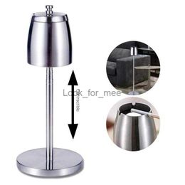 600ml Floor Standing Ashtray w/ Lid Stainless Steel Telescopic Smoking Ashtray Vertical Rotating Cigarette Detachable Ashtrays HKD230828