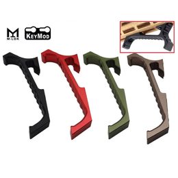 Accessories Tactical Handstop Angeled Foregrip with Guide 20mm Mlok Keymod Rail Handguards