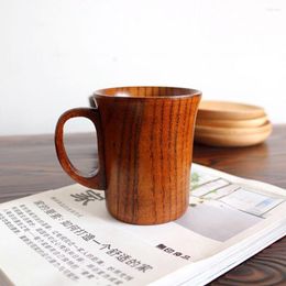 Cups Saucers Kitchen 200ml Wooden Teaware Office Coffee Drinking Breakfast Drinkware Water Mug Milk Cup