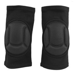 Waist Support Sports Knee Sleeves Brace Thickened Sponge 2 Pairs High Elasticity Prevent Muscle Sprains Perfect Fit For Workout