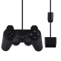 Game Controllers Joysticks Wired Gamepad for Sony Controller for Mando Joystick for playstation 2 Vibration Shock Joypad Wired USB PC Controle x0830