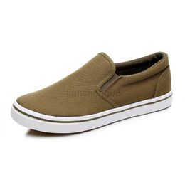 Dress Shoes Hot SALE New Autumn Breathable Canvas Korean Flat Shoes Student Casual Breathable shoes Big Size 45 46 L0830