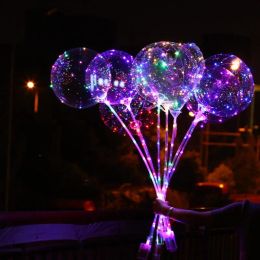 balloon light Colorful BOBO Ball led string Transparent for Christmas Halloween Wedding Party home Decoration 12 LL