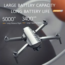 Camera Drone With GPS Position, 5G Image Transmission, Powerful Brushless Motor, 360°Obstacle Avoidance, 3-Axis Self-stabilized Mechanical ESC Gimbal, Folding Design