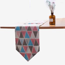 Table Runner 30 180cm 220cm Home Textile Decor Linen Cotton Geometric Wedding Brithday Tabel Party Decorations