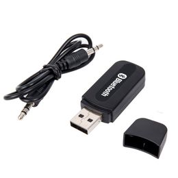 High Quality Car USB 3.5mm AUX Stereo Music Receiver Bluetooth Adapter