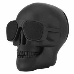 Hot Fashion Portable Skull Speaker Mini BT Speaker Subwoofer Outdoor Bass Stereo Sound Wireless Cartoon Shape Gift Speaker