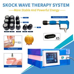 Slimming Machine Shock Wave Therapy Beauty Machines With 7 Different Size Of Heads For Ed Therapy