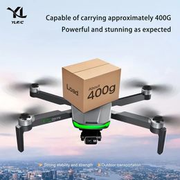 S155 Foldable Drone With 5G Relay Brushless Motor, Strong Wind Resistance, 2.7K Three-Axis Gimbal Camera, Low Power / Uncontrolled Auto-Returnable-Standard