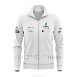 Mens Hoodies Sweatshirts F1 Formula 1 Zip Coat Outdoor Sports Shirt Formula 1 Racing Zip Jacket New Mens Sports Top