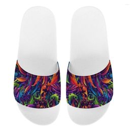 Slippers Women Custom Pattern 3D Print Summer Men Men Fashion Slide Sandal