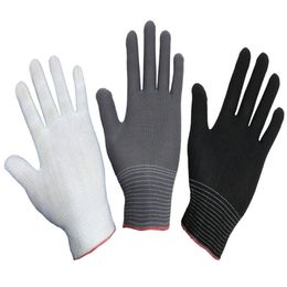 Mittens 2Pair Anti Static Antiskid Gloves PC Computer Phone Repair Electronic Labour Work Knit 230829