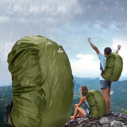Backpacking Packs 60L Waterproof Backpack Cover Dustproof Rain For Rainproof Outdoor Camping Hiking Climbing Bag 230830