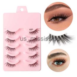 False Eyelashes Half Eey Lashes 35 Pairs Faux Mink Lashes Reusable False Eyelashes Natural Fluffy Makeup Tools Extension Fake Lashes maquiagem x0830