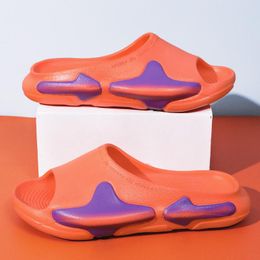 Slippers 2023 Men Fashion Summer EVA Soft Sandals Leisure Ladies Mujer Indoor Bathroom Anti-slip Women Shoes