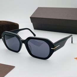 23 New Individual shaped unisex plank Polarised sunglasses UV400 9f17 55-20-140 fashion model adumbrals italy imported acetates fullset design case goggles GOGGLES