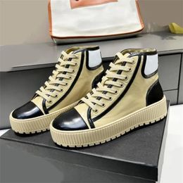 Casual Shoes Designer Luxury Women Calfskin Sneakers Patent Leather Shoe Splicing Size 35-41