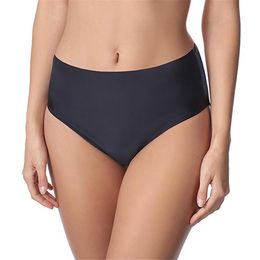 set 3XL Plus Size Black Navy Blue Plain Neat Bikini Bottoms Women's Swimming Briefs Beach Cover 2022 New Women Female