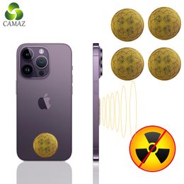 CAMAZ 5G Anti Radiation Sticker Quantum Shield Terahertz Chip Sticker Negative Ions Cell Phone EMF Protection For Mobile Phone