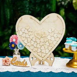 Other Event Party Supplies Wedding Guest Book Alternative Wedding Decoration Drop Heart Guestbook Signature Guest Books Tabletop Decoration 230829