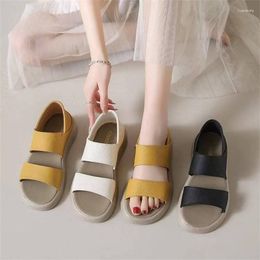 Sandals Women's Shoes 2023 Selling Basic Summer Lightweight Casual Open Toe Solid Flat