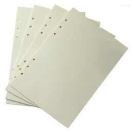 Holes 80 Sheets Loose Leaf Notebook Filler Paper Insert Refill Spiral Office & School Supplies A5 A6 Notebooks Stationery