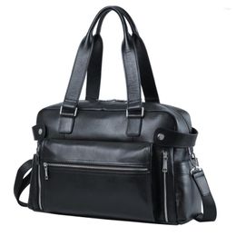 Duffel Bags Casual Men Women Real Leather Travel Large Capacity Man Luggage Handbags Business Duffle Fashion Unisex Cowhide Bag
