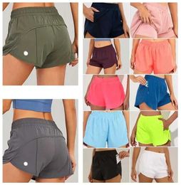 Brand Womens Yoga align Outfits High Waist Shorts Exercise Short Pants Wear Girls Running Elastic Adult Sportswear designer jeans woman