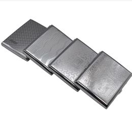 Directly supply 20 cigarette boxes tinplate metal cigarette box wholesale suitable for outdoor use